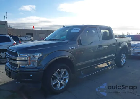 2019 Ford F-150 Platinum из США, поврежденный, VIN 1FTEW1E43KFB48813